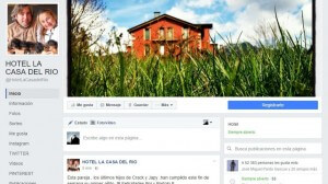 Facebook para Turismo Rural. Ejemplo de página de empresa